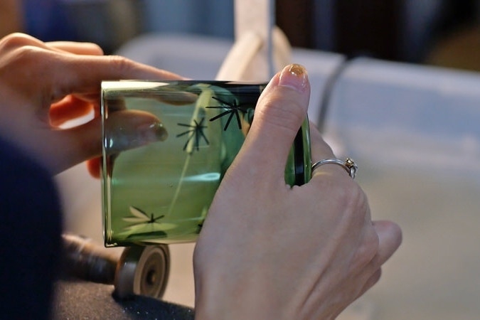 浅草楓／体験／江戸切子