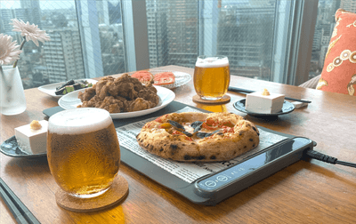 温かい料理も冷たい料理も、美味しくいただけます 