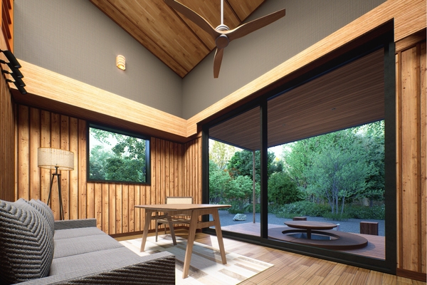 ソラトニワ別邸 リビング