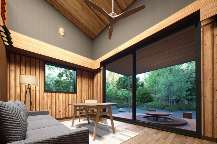 ソラトニワ別邸 リビング