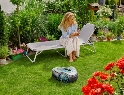 ガルデナロボット芝刈り機 minimo