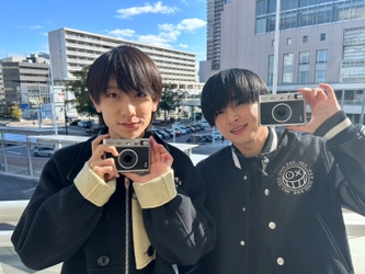 Ｚ世代大注目の人気俳優２人が広島の街で写真を撮りまくる！