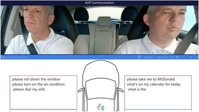 運転席&助手席2人同時発話