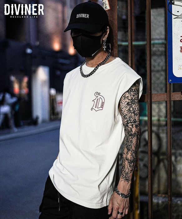 Back Cross NoSleeve (ホワイト)