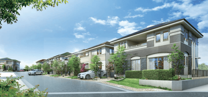 第21期分譲地 街並み完成イメージ