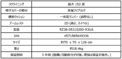製品の仕様