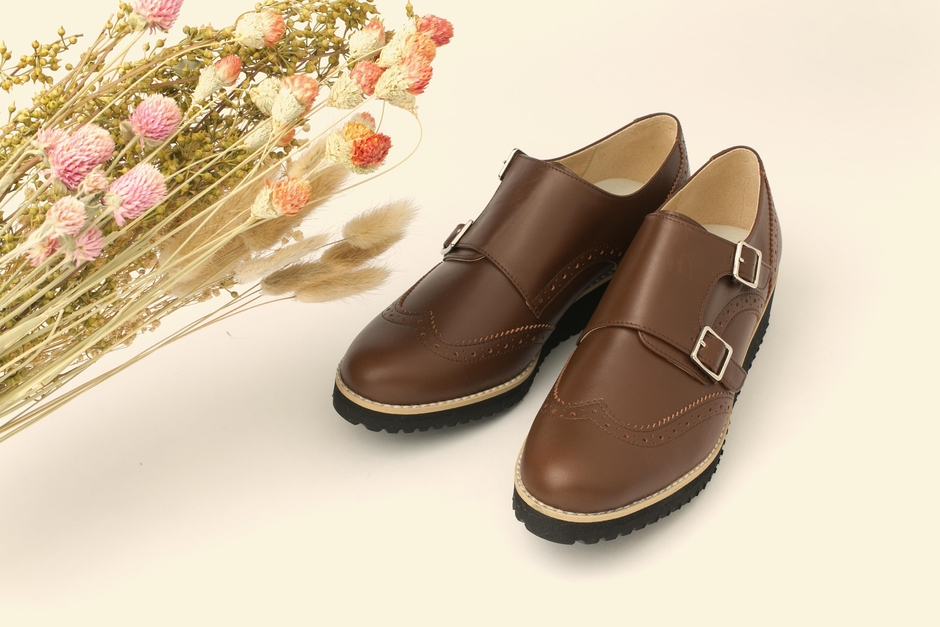 環境対応皮革「エコレザーシューズ」 1