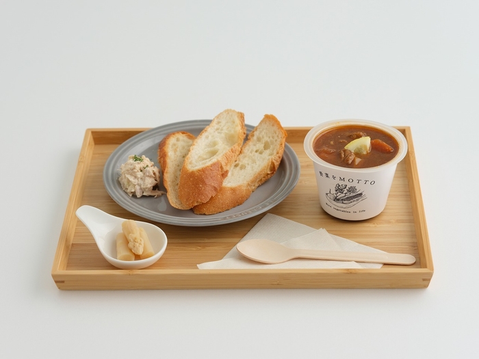 バゲット&スープのセット