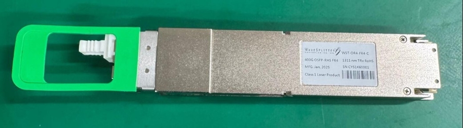 写真1 400Gbps 最2km WST-OR4-FR4-C