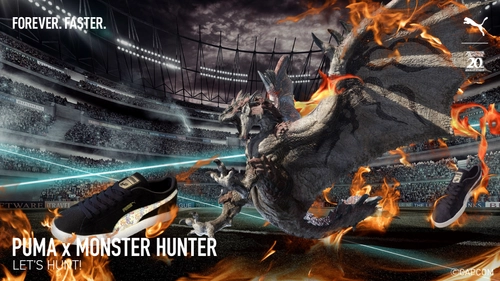 大人気ハンティングアクションゲーム 「モンスターハンター」とコラボレーションした 「PUMA×MONSTER HUNTER 20周年」コレクションを INFOLENS GEEK SHOPにて販売開始！