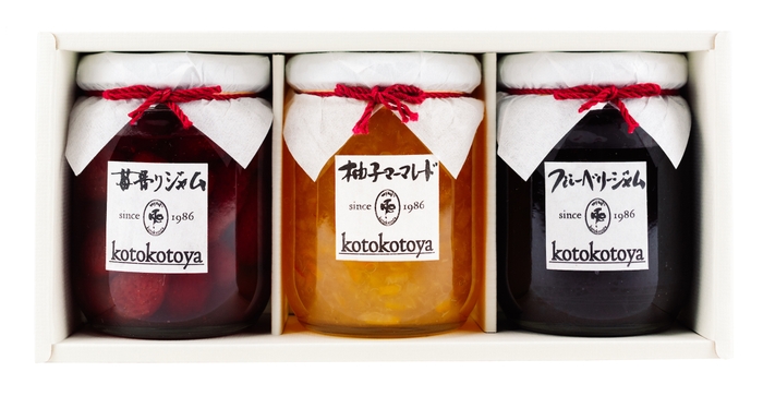「ことことや」季節のジャム3本詰め合わせセット