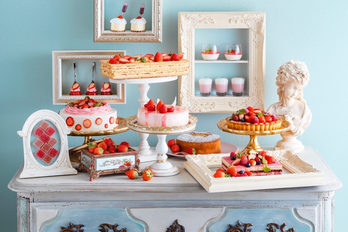 京都タワーホテル Sweets Buffet ~Strawberry Museum~