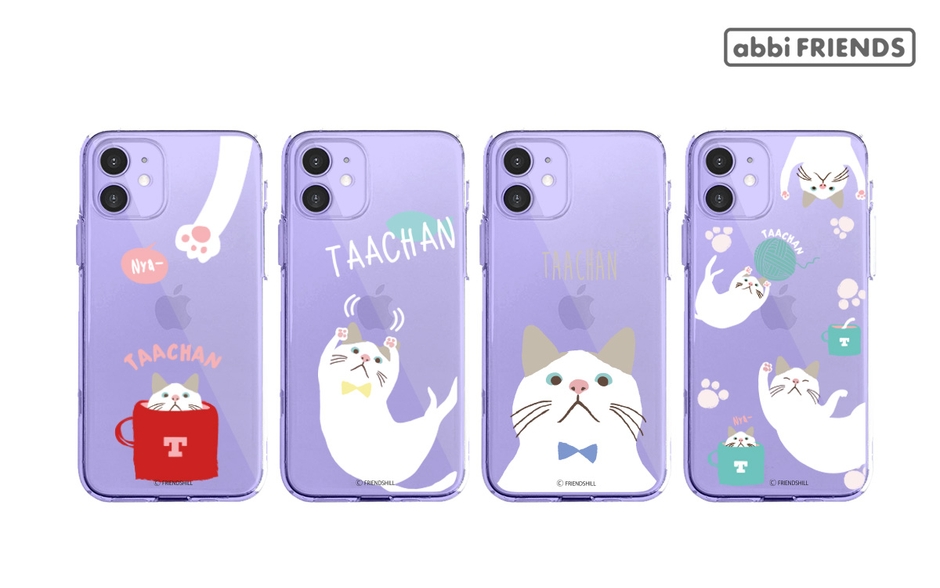 5.abbifriends ターチャン クリアケース