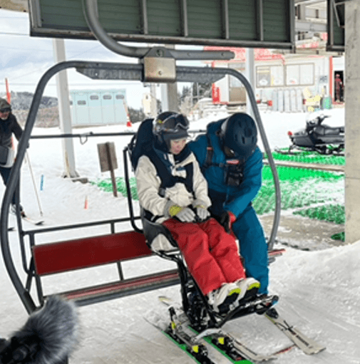 座ったままで乗車