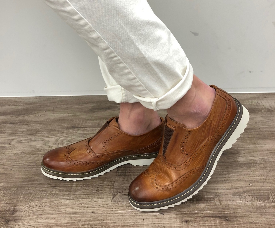 【企画】おすすめスタイル＆シューズ「ジャクソン」ウィング スリッポン(タン)￥21,000(CH1054)