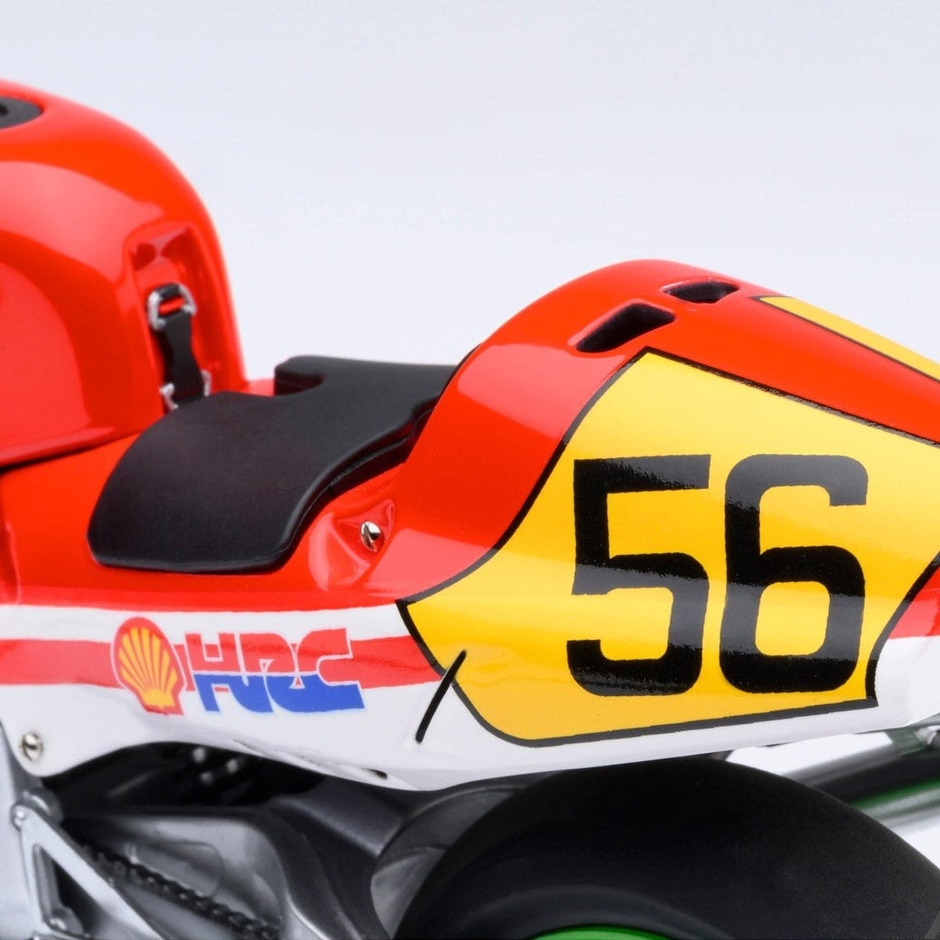AUTOart 1/12スケール ホンダ NSR500 WGP500 #56 「バリバリ伝説」 (「巨摩 郡」 ヘルメット付属)