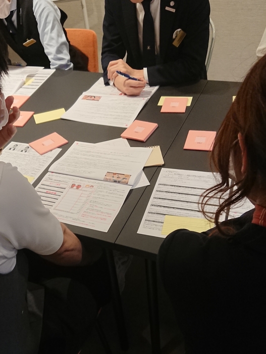 ザ・ホスピタリティチーム 研修風景