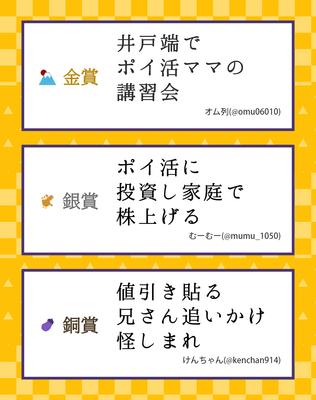 【金賞、銀賞、銅賞作品】