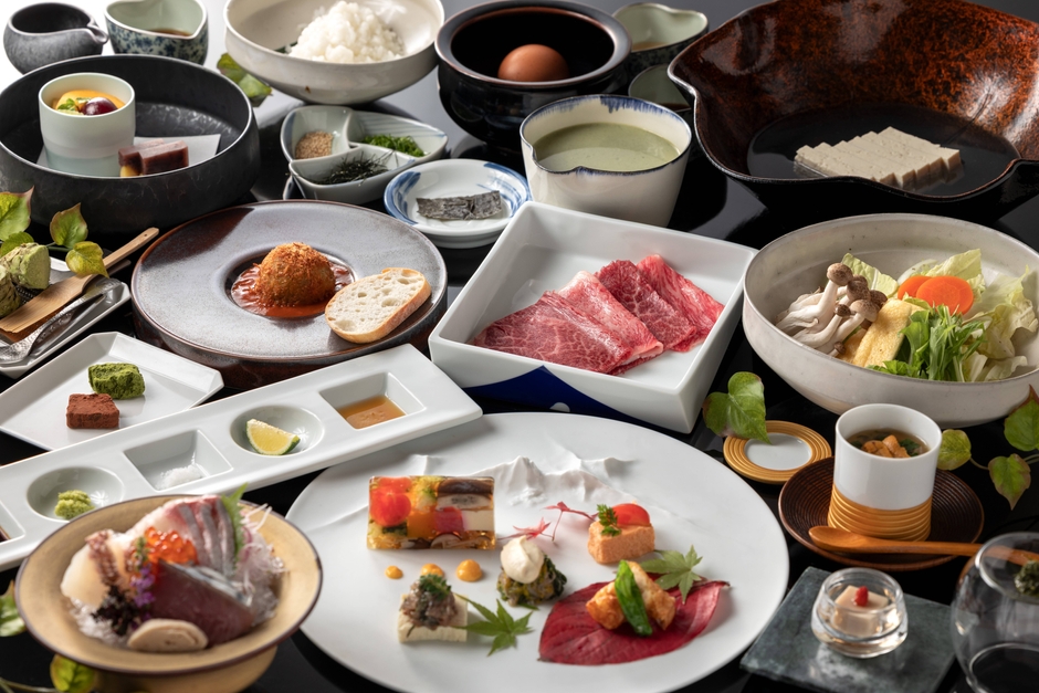 「ふくゆたか」大豆の豆腐を主役に、佐賀米や地元野菜など旬の素材を丁寧に料理