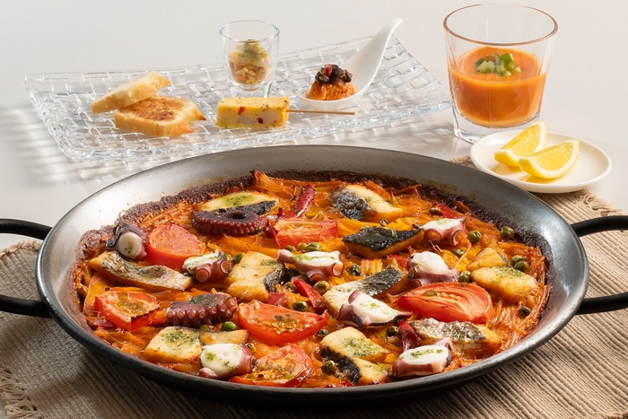 シン・パエリャ伊勢志摩~鱸(スズキ)と 真蛸のパスタパエリャ~