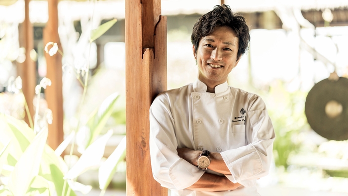 フォーシーズンズリゾート バリ アット ジンバラン ベイのペストリーシェフ青木裕介