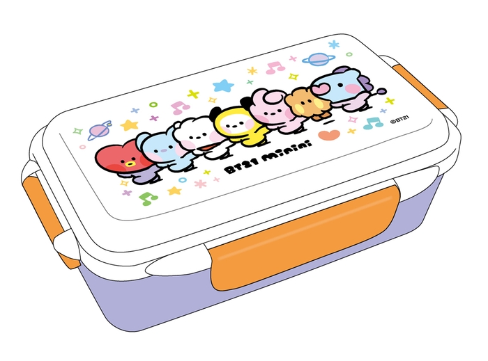 BT21 minini 4点ロックランチボックス　