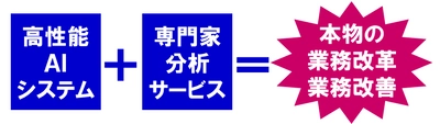 AI×専門家の力で現場課題を解決！　 タケロボが「分析・アドバイスサービス」提供開始