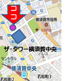 駅からの地図