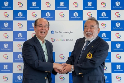 ２社の握手