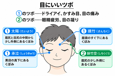 目にいいツボ