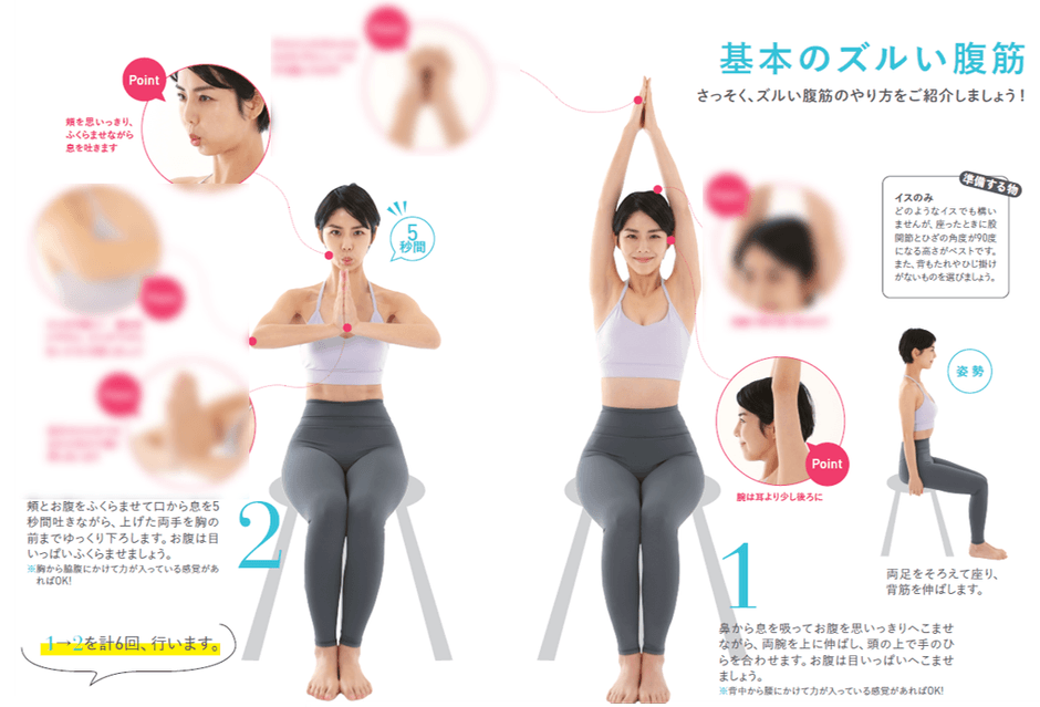 「ズルい腹筋」のやり方をご紹介!