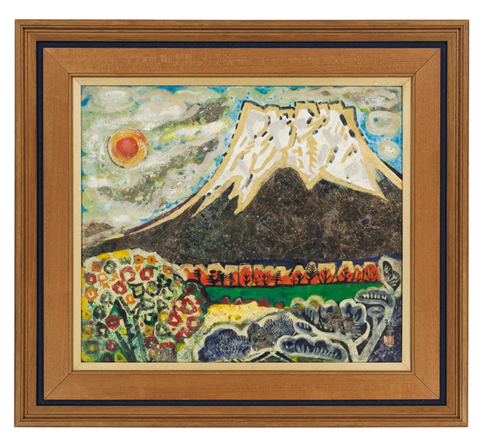 ハイライト作品:片岡球子「富士」