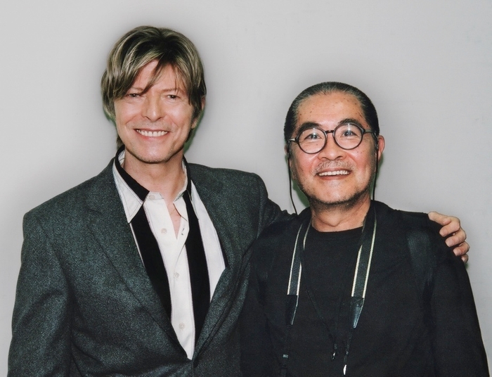 鋤田正義+デヴィッド・ボウイ (c)SUKITA