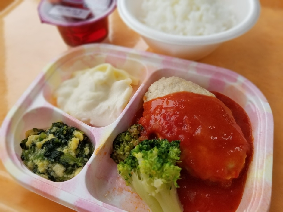 緊急事態用冷凍弁当「軟菜食」