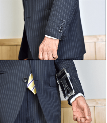 スマホは見えず(長袖型)