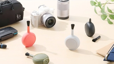 薄型でフラットな形状のブラシ付き小型ブロアー「スリムフラットブロアー」4色が新発売！