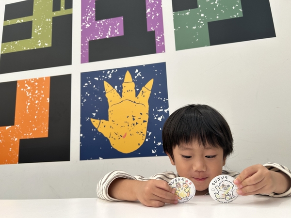 ▲自分だけの缶バッジを作ろう！