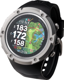 美品　Shot Navi Crest　 GPSゴルフナビ オートメジャー 飛距離計測を自動で行う新機能「オートメジャー」搭載