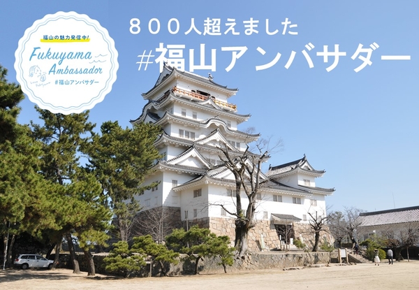 福山アンバサダー800人を超えました