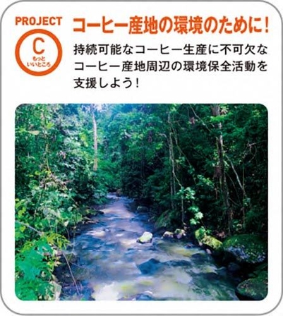 PROJECT C『コーヒー産地の環境のために!』