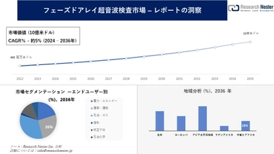 フェーズドアレイ超音波検査市場調査の発展、傾向、需要、成長分析および予測2024―2036年