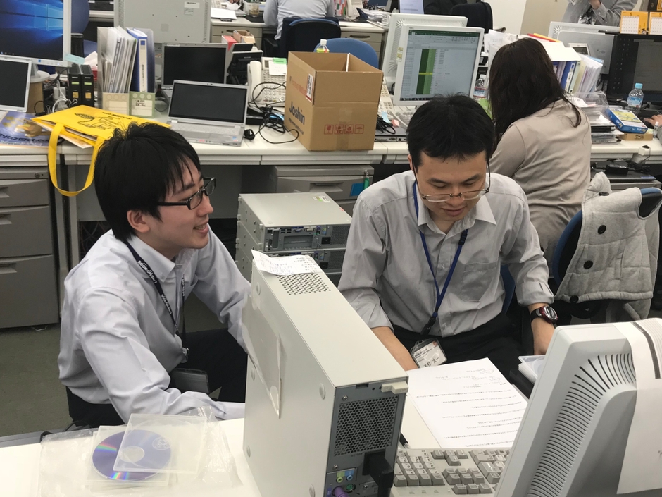 ブックオフ本社での業務