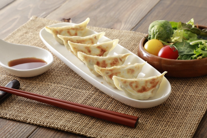 メディア出演多数!食のプロも絶賛する絶品タケノコを使用した贅沢餃子(1)