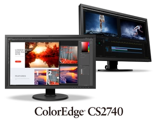 クリエイティブワーク市場向けに 4K UHD表示対応の27型モニターを発売