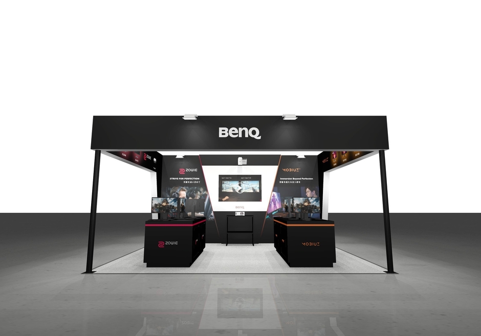 ベンキューTGS2021ブース