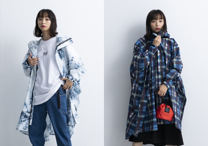 K163_KiU NEW STANDARD RAIN PONCHO 5,940円(税込)