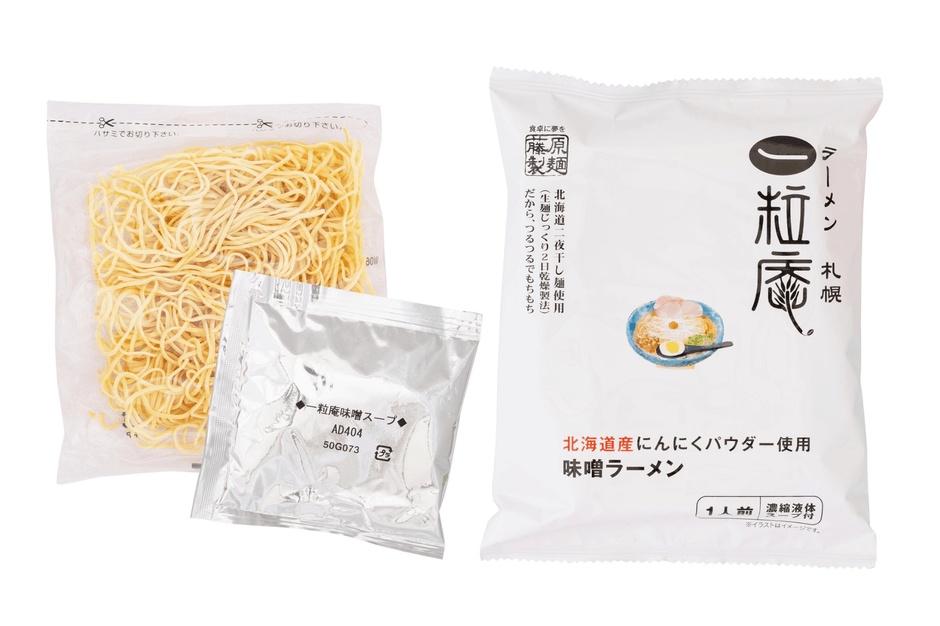 ラーメン札幌一粒庵 北海道産にんにくパウダー使用 味噌ラーメン