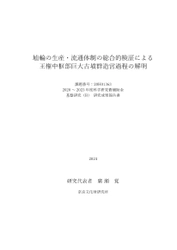 『埴輪の生産・流通体制の総合的検証による王権中枢部巨大古墳群造営過程の解明』を公開しました