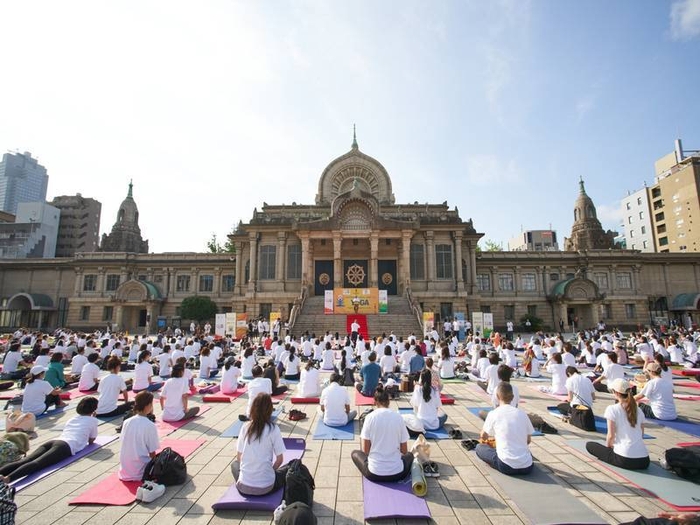 「International Day of Yoga(国際ヨガの日)」