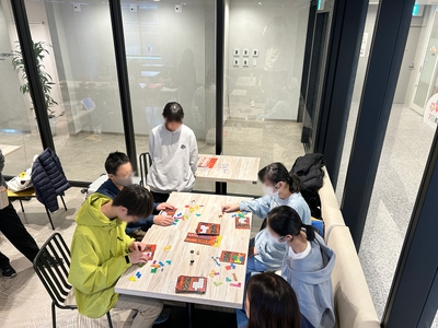 ゲームをしながらの対話コミュニケーションタイム